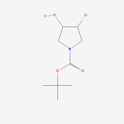 tert-butyl 3-bromo-4-hydroxypyrrolidine-1-carboxylate (CAS: 1017782-17-0) - Related Chemical Product