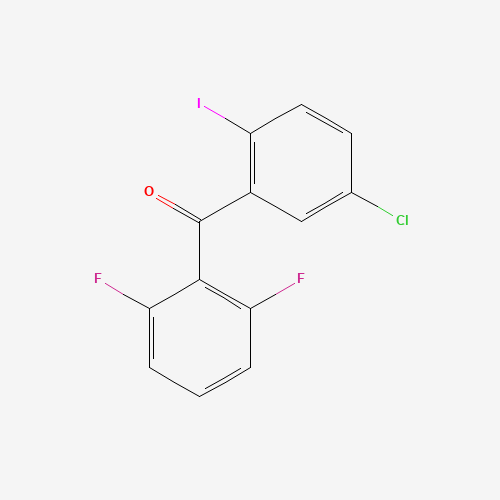 (5-chloro-2-iodophenyl)-(2,6-difluorophenyl)methanone (CAS: 869365-97-9) - Related Chemical Product