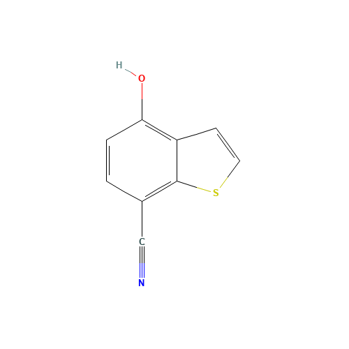 4-hydroxy-1-benzothiophene-7-carbonitrile (CAS: 664364-69-6) - Related Chemical Product