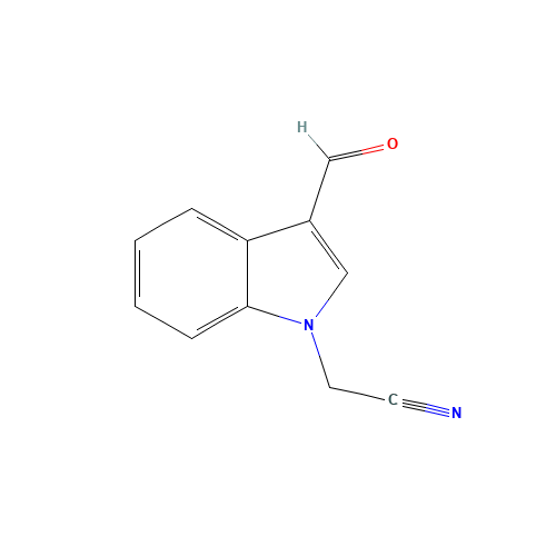2-(3-formylindol-1-yl)acetonitrile (CAS: 328973-78-0) - Related Chemical Product