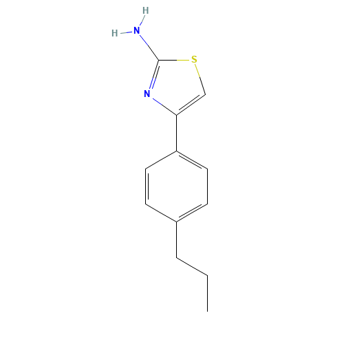 4-(4-propylphenyl)-1,3-thiazol-2-amine (CAS: 350997-71-6) - Related Chemical Product