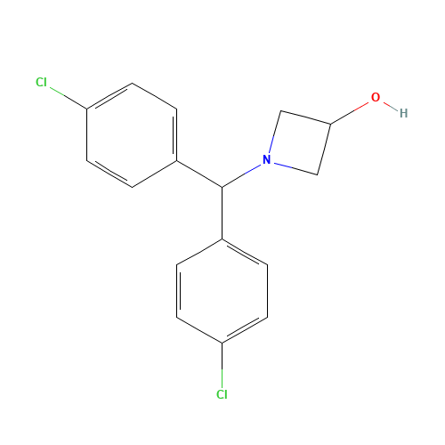 1-[bis(4-chlorophenyl)methyl]azetidin-3-ol (CAS: 261924-66-7) - Related Chemical Product