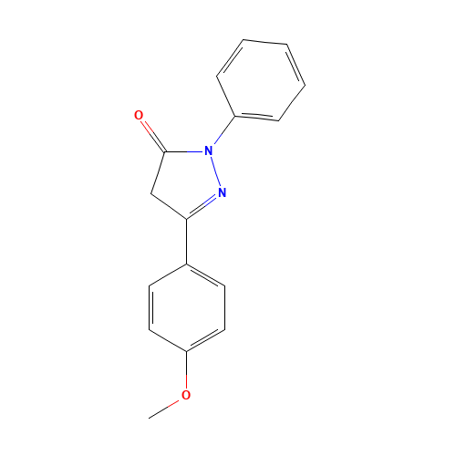5-(4-methoxyphenyl)-2-phenyl-4H-pyrazol-3-one (CAS: 454439-84-0) - Related Chemical Product