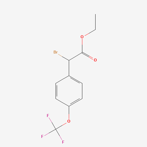 ethyl 2-bromo-2-[4-(trifluoromethoxy)phenyl]acetate (CAS: 1206550-41-5) - Related Chemical Product