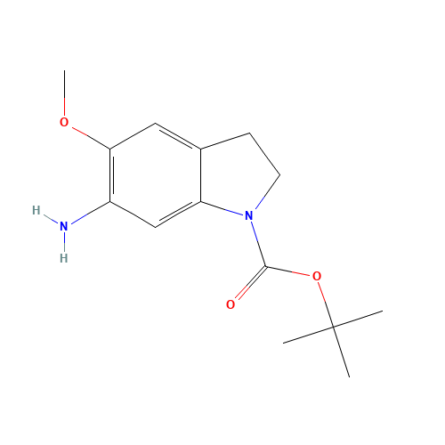 tert-butyl 6-amino-5-methoxy-2,3-dihydroindole-1-carboxylate (CAS: 1453199-06-8) - Related Chemical Product