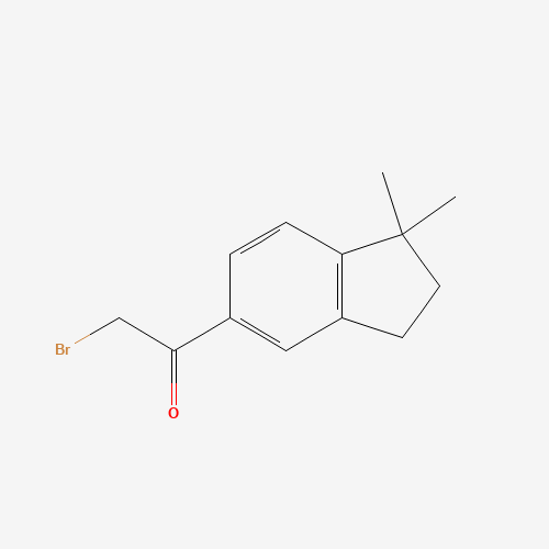 2-bromo-1-(1,1-dimethyl-2,3-dihydroinden-5-yl)ethanone (CAS: 1314029-31-6) - Related Chemical Product