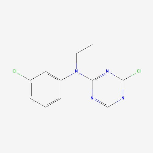 4-chloro-N-(3-chlorophenyl)-N-ethyl-1,3,5-triazin-2-amine (CAS: 333736-90-6) - Related Chemical Product