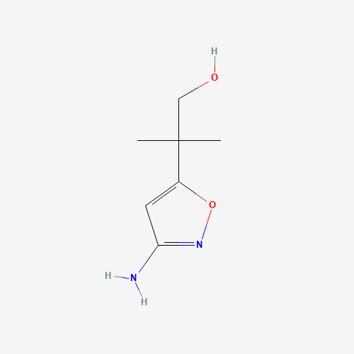 2-(3-amino-1,2-oxazol-5-yl)-2-methylpropan-1-ol (CAS: 86860-67-5) - Related Chemical Product