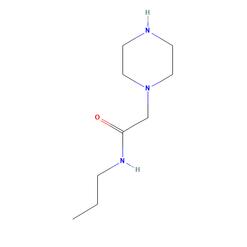 2-piperazin-1-yl-N-propylacetamide (CAS: 39890-48-7) - Related Chemical Product
