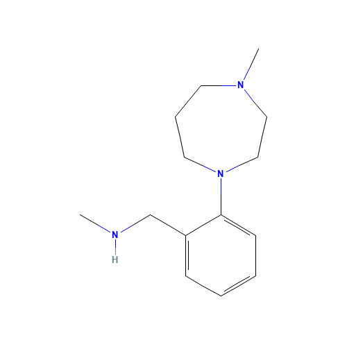 N-methyl-1-[2-(4-methyl-1,4-diazepan-1-yl)phenyl]methanamine (CAS: 915707-57-2) - Related Chemical Product