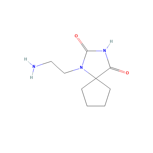 1-(2-aminoethyl)-1,3-diazaspiro[4.4]nonane-2,4-dione (CAS: 893433-63-1) - Related Chemical Product