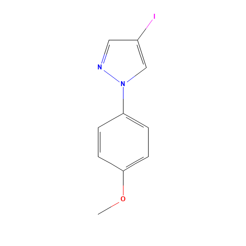 4-iodo-1-(4-methoxyphenyl)pyrazole (CAS: 1260761-37-2) - Related Chemical Product