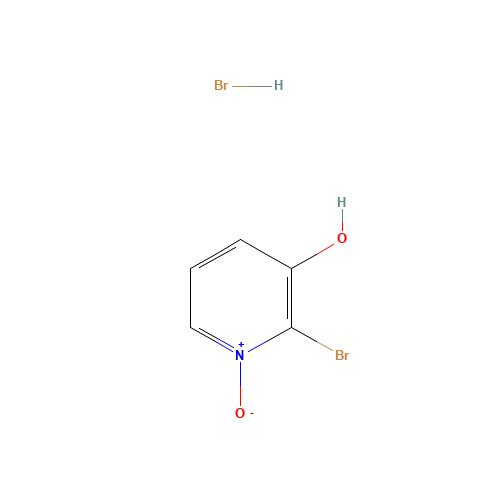 2-bromo-1-oxidopyridin-1-ium-3-ol;hydrobromide (CAS: 1188265-57-7) - Related Chemical Product