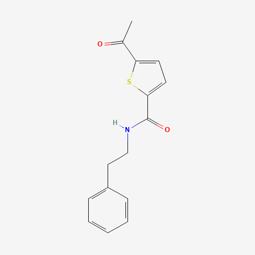5-acetyl-N-(2-phenylethyl)thiophene-2-carboxamide (CAS: 925920-52-1) - Related Chemical Product
