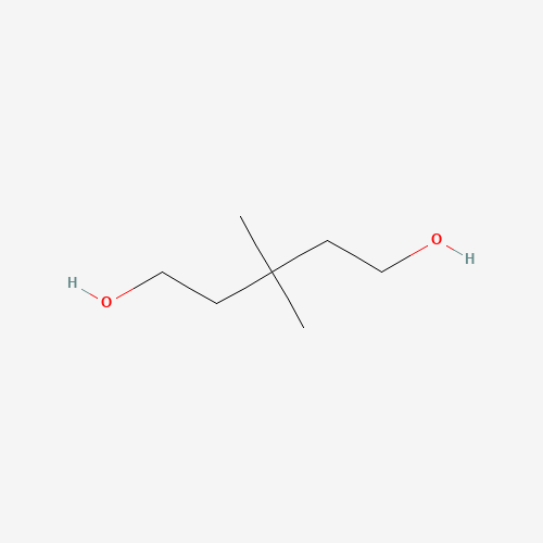 3,3-dimethylpentane-1,5-diol (CAS: 53120-74-4) - Chemical Structure and Molecular Formula 