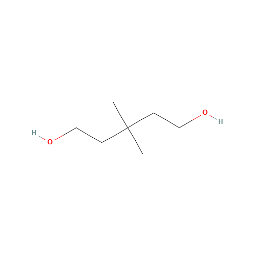3,3-dimethylpentane-1,5-diol (CAS: 53120-74-4) - Chemical Structure and Molecular Formula 