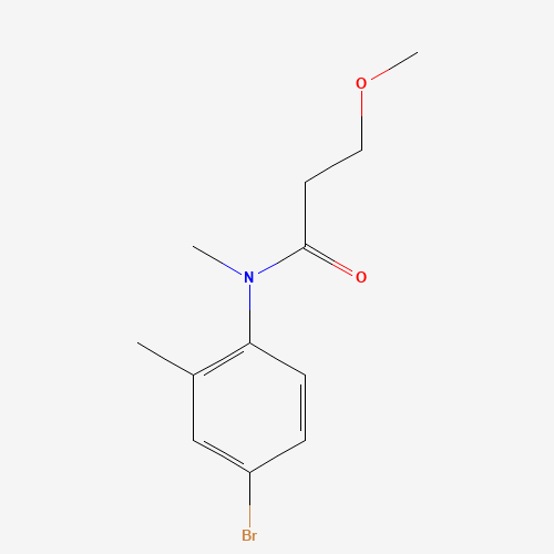 N-(4-bromo-2-methylphenyl)-3-methoxy-N-methylpropanamide (CAS: 1131604-82-4) - Related Chemical Product