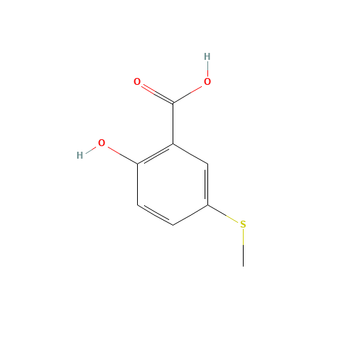 2-hydroxy-5-methylsulfanylbenzoic acid (CAS: 32318-42-6) - Related Chemical Product