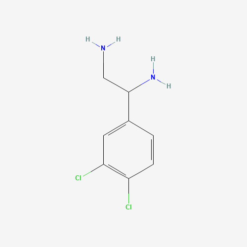 1-(3,4-dichlorophenyl)ethane-1,2-diamine (CAS: 28989-98-2) - Related Chemical Product