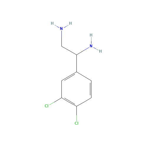 1-(3,4-dichlorophenyl)ethane-1,2-diamine (CAS: 28989-98-2) - Related Chemical Product