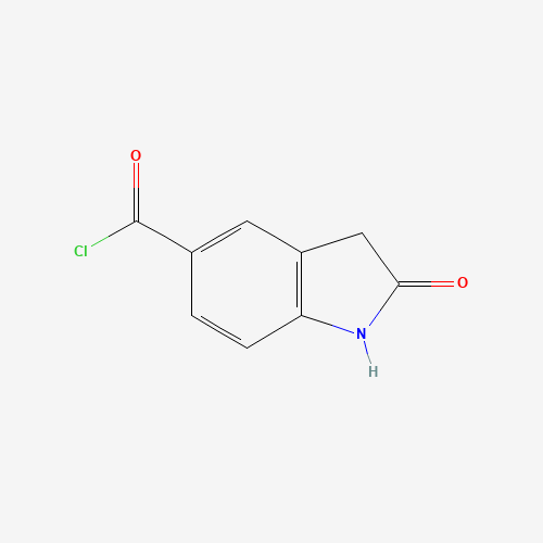 2-oxo-1,3-dihydroindole-5-carbonyl chloride (CAS: 1417709-94-4) - Related Chemical Product