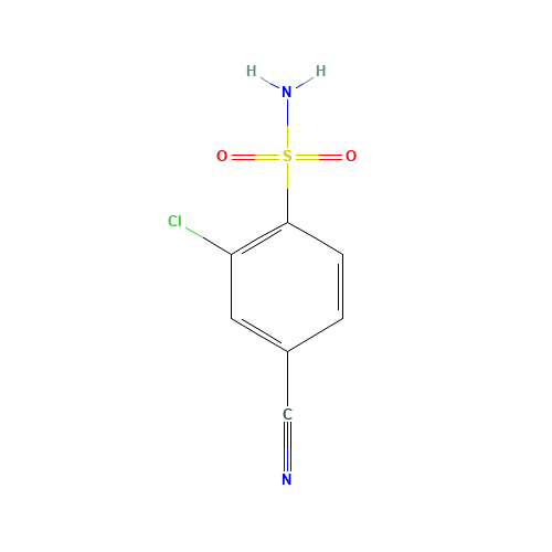 2-chloro-4-cyanobenzenesulfonamide (CAS: 34263-52-0) - Related Chemical Product