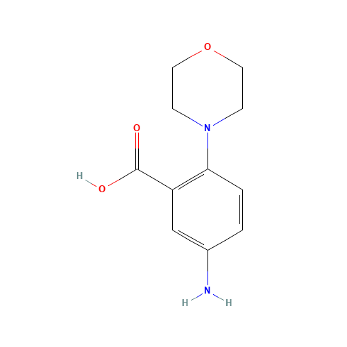 5-amino-2-morpholin-4-ylbenzoic acid (CAS: 65989-45-9) - Related Chemical Product