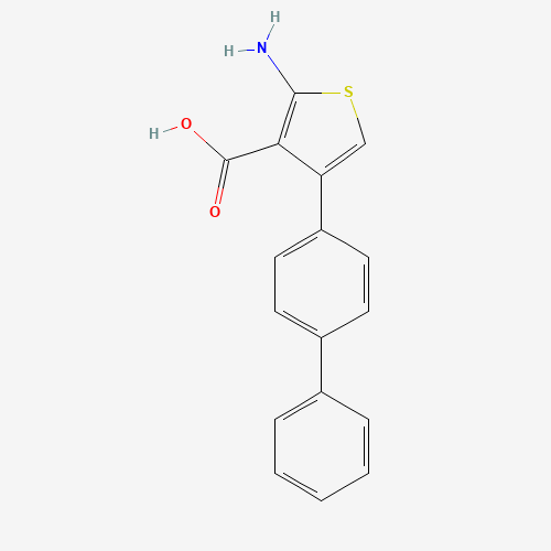 2-amino-4-(4-phenylphenyl)thiophene-3-carboxylic acid (CAS: 899688-14-3) - Related Chemical Product