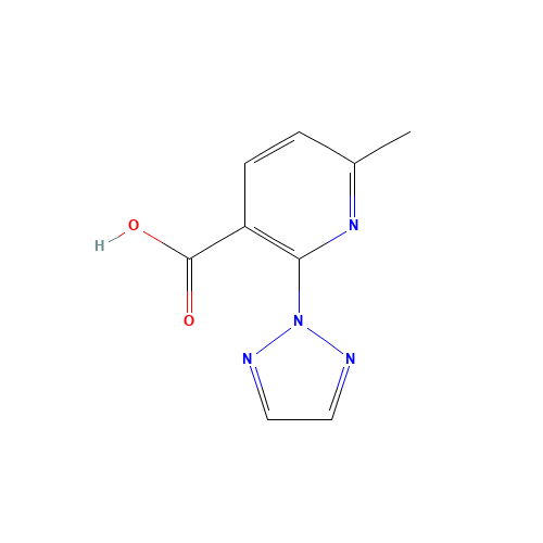 6-methyl-2-(triazol-2-yl)pyridine-3-carboxylic acid (CAS: 1293285-43-4) - Related Chemical Product