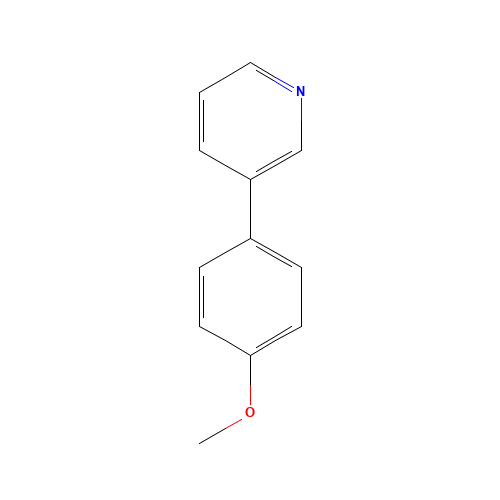 3-(4-methoxyphenyl)pyridine (CAS: 5958-02-1) - Related Chemical Product