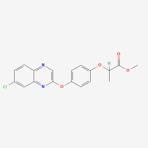 methyl 2-[4-(7-chloroquinoxalin-2-yl)oxyphenoxy]propanoate (CAS: 78104-71-9) - Related Chemical Product