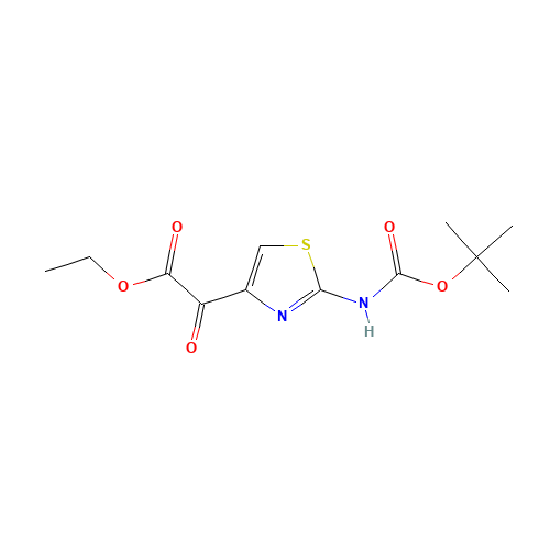 tert-butyl 4-(2-ethoxy-2-oxoacetyl)-1,3-thiazole-2-carboxylate (CAS: 73181-55-2) - Related Chemical Product