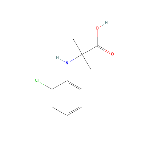2-(2-chloroanilino)-2-methylpropanoic acid (CAS: 65937-39-5) - Related Chemical Product