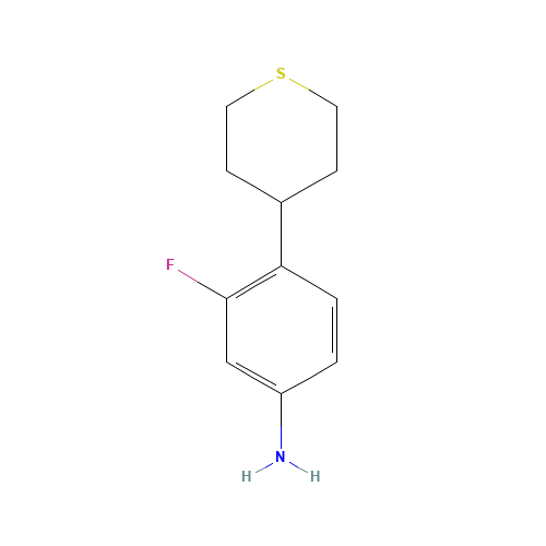 3-fluoro-4-(thian-4-yl)aniline (CAS: 470710-70-4) - Related Chemical Product