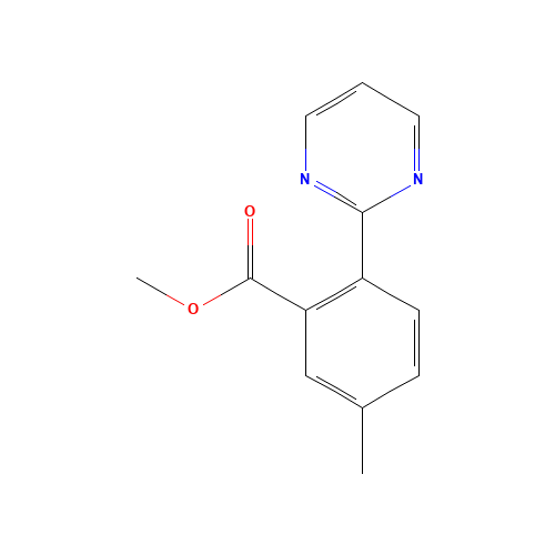 methyl 5-methyl-2-pyrimidin-2-ylbenzoate (CAS: 1088994-20-0) - Related Chemical Product
