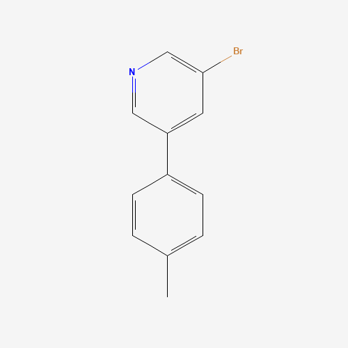 3-bromo-5-(4-methylphenyl)pyridine (CAS: 675590-28-0) - Related Chemical Product