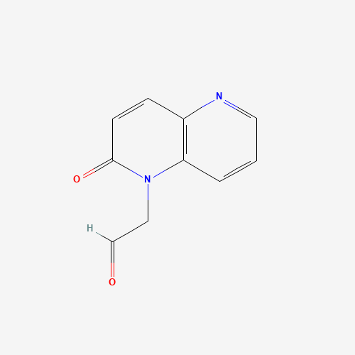 2-(2-oxo-1,5-naphthyridin-1-yl)acetaldehyde (CAS: 959615-84-0) - Chemical Structure and Molecular Formula 