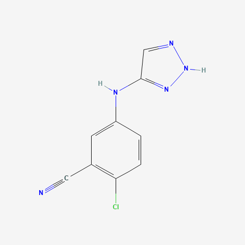 2-chloro-5-(2H-triazol-4-ylamino)benzonitrile (CAS: 1611444-48-4) - Related Chemical Product