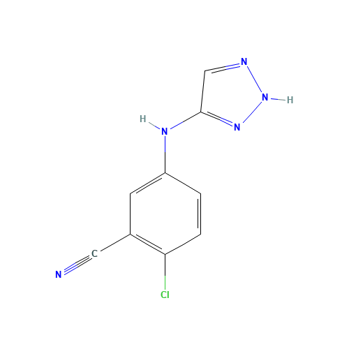 2-chloro-5-(2H-triazol-4-ylamino)benzonitrile (CAS: 1611444-48-4) - Related Chemical Product