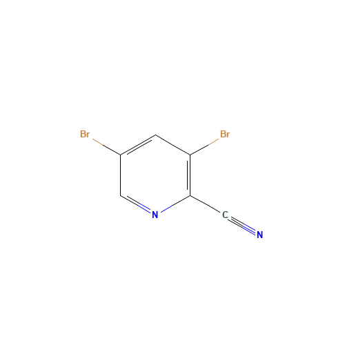 3,5-dibromopyridine-2-carbonitrile (CAS: 61830-09-9) - Related Chemical Product