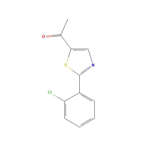 1-[2-(2-chlorophenyl)-1,3-thiazol-5-yl]ethanone (CAS: 478047-34-6) - Related Chemical Product