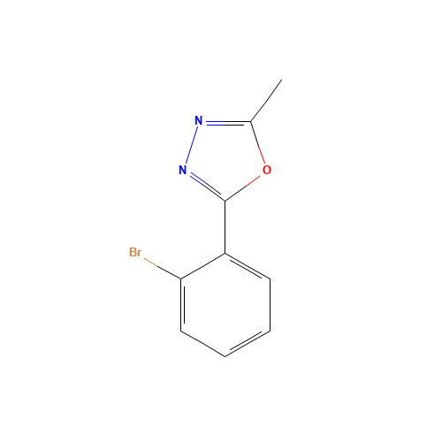 2-(2-bromophenyl)-5-methyl-1,3,4-oxadiazole (CAS: 352330-84-8) - Related Chemical Product