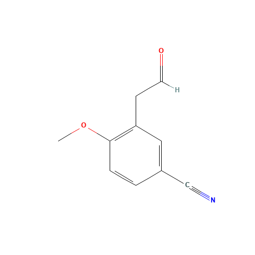 4-methoxy-3-(2-oxoethyl)benzonitrile (CAS: 1374573-09-7) - Related Chemical Product