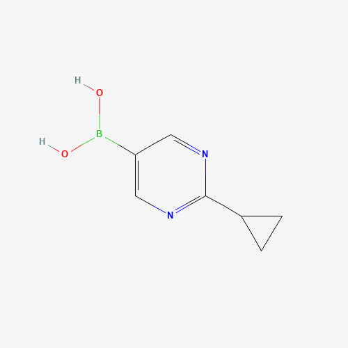 (2-cyclopropylpyrimidin-5-yl)boronic acid (CAS: 893567-15-2) - Related Chemical Product