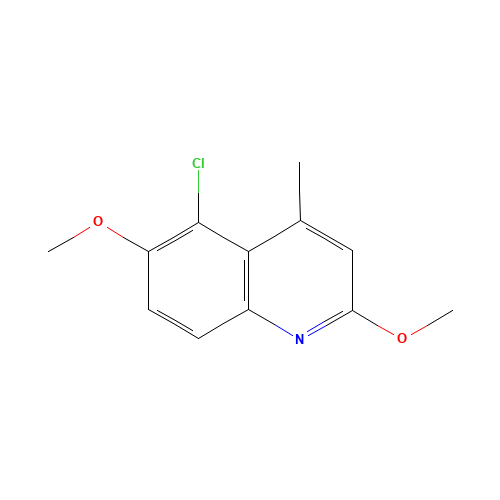 5-chloro-2,6-dimethoxy-4-methylquinoline (CAS: 189746-19-8) - Related Chemical Product