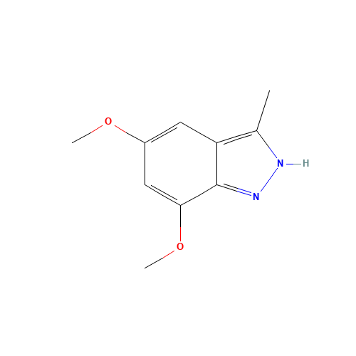 5,7-dimethoxy-3-methyl-2H-indazole (CAS: 154876-15-0) - Related Chemical Product