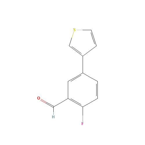 2-fluoro-5-thiophen-3-ylbenzaldehyde (CAS: 298220-85-6) - Related Chemical Product
