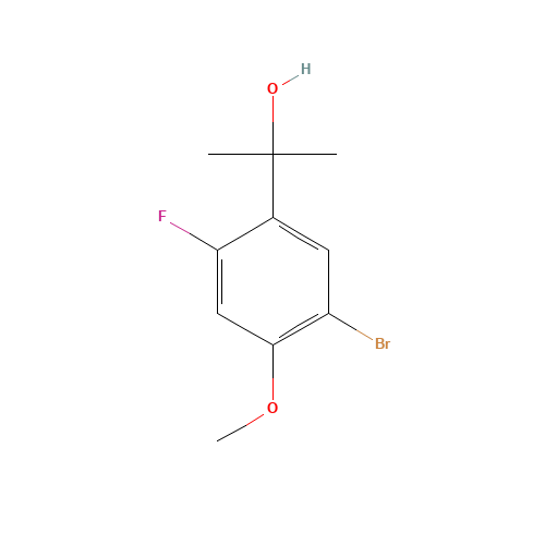 2-(5-bromo-2-fluoro-4-methoxyphenyl)propan-2-ol (CAS: 958029-46-4) - Related Chemical Product