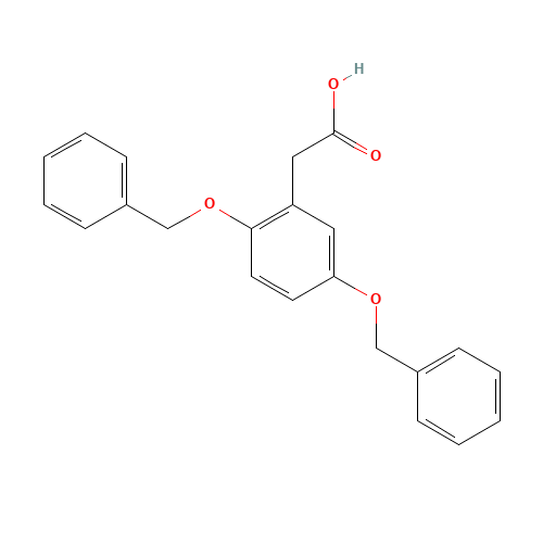 2-[2,5-bis(phenylmethoxy)phenyl]acetic acid (CAS: 79755-47-8) - Related Chemical Product