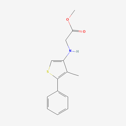 methyl 2-[(4-methyl-5-phenylthiophen-3-yl)amino]acetate (CAS: 942941-87-9) - Related Chemical Product